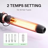 Wavytalk 5 in 1 Curling Wand Set Rose Gold 13-32 mm Ceramic Tongs view 7