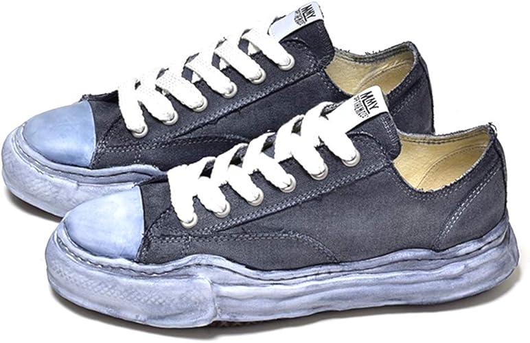 Amazon ミハラヤスヒロ スニーカー 靴 Original Sole Overdie Lowcut Sneaker A04fw710 Cpz 41blk 41 約26 0cm ブラック Miharayasuhiro ミハラヤスヒロ スニーカー