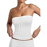 REORIA Women's Y2K Tube Top