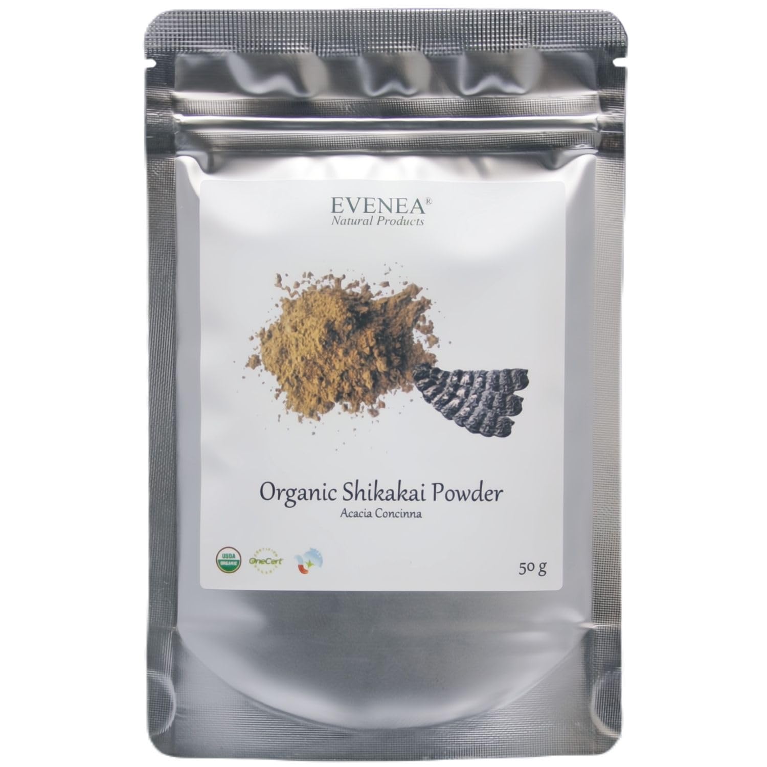 Organic Shikakai Powder for Hair Growth Strength Anti-Dandruff - Premium Quality (50g)