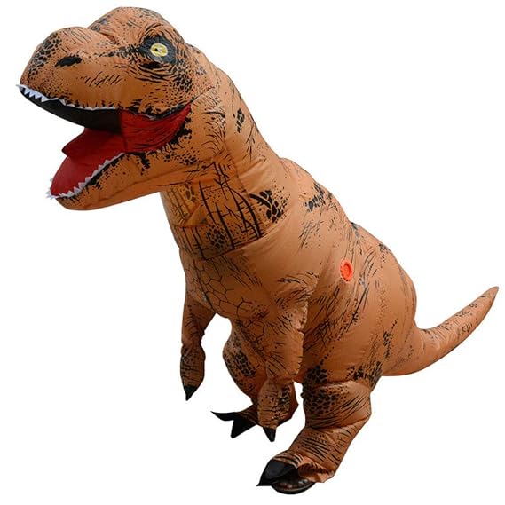 Lilalita T-Rex Dinosaurier Kostüm für Kinder Party Geschenk aufblasbarer Dress up Cosplay Kostüm Anzug Party