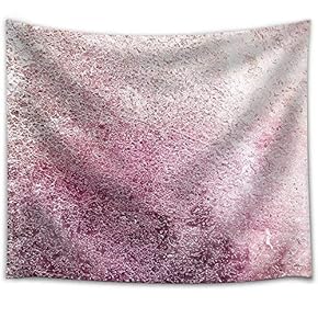Pink Textured Wallpaper - Fabric Wall Tapestry Home Decor - 51x60 inches