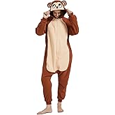 Animal Adult Onesie Unisex One-Piece Cosplay Costume Pajamas For Men