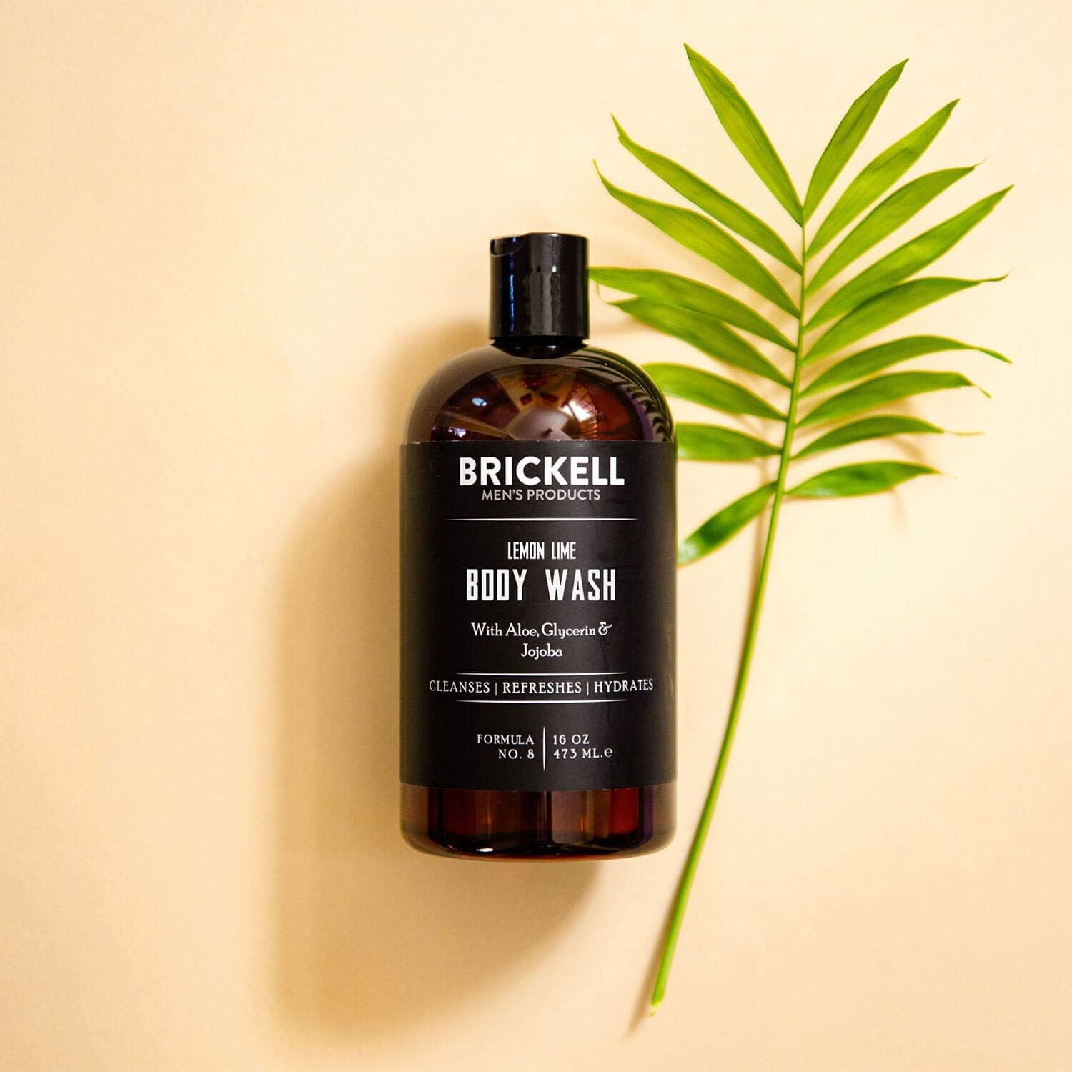 Brickell Men's Invigorating Body Wash for Men Natural and Organic Deep Cleaning Shower Gel with Aloe Glycerin, and Jojoba Oil - Image 3