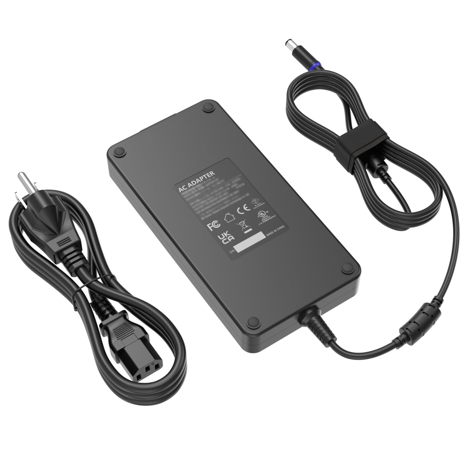 Photo 1 of 240W AC Charger Fit for Dell Alienware M17 M15 17 15 R2 R3 R4 R5 R6 R7 M16 R2 G15 G16 G5 G7 X17 X16 X15 Area-51m M17X M14X Laptop AC Adapter with 10 FT Power Cord