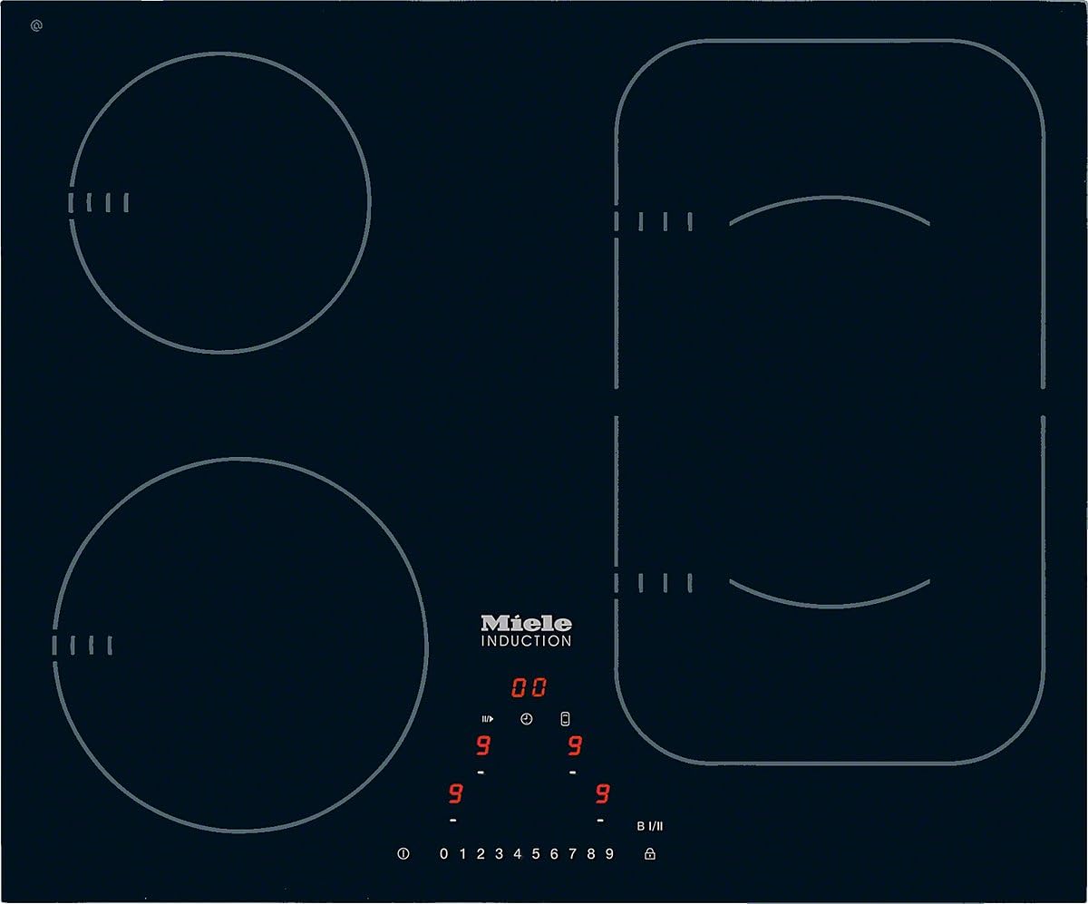 Miele KM 6323 Noir Intégré Plaque avec zone à induction Plaques (Noir