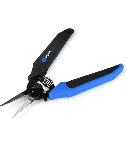 KTC 30° Angled Trip Clamp Pliers – AP202A, 7.7" Length, Resin Clip Puller For 5-10mm Shafts