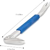 Estwing PC280G 11-Inch Nail Puller Blue Pro Claw view 2