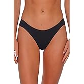 Sunsets Dora Double Tab Women's Swimsuit Bikini Bottom (Textured)