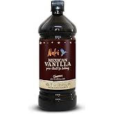 Naku Mexican Vanilla Extract - Pure and Traditional with a Piece of Vanilla Bean Inside, Perfect for Baking, Desserts (33.2)