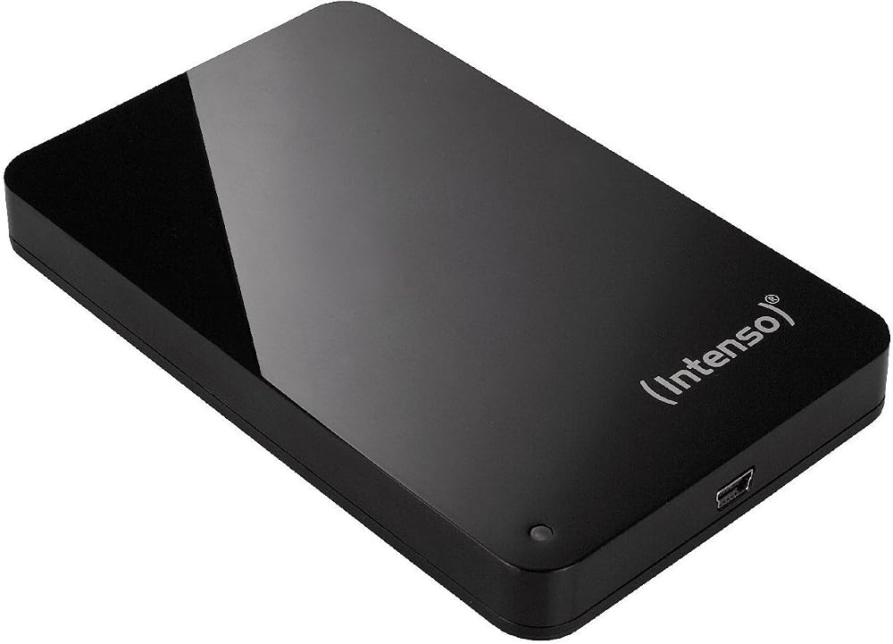 Intenso 1TB Memory Station USB 2.0 External Hard Drive 5400rpm 2.5 Inch Black