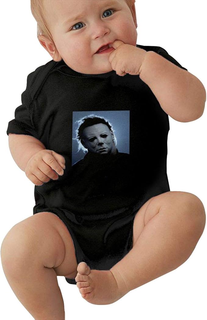 Michael Myers Newborn Baby Unisex Baby Boy Girl Button