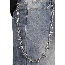 Miglaja Wallet Chain, Silver, 12 Inches : Amazon.ca: Clothing