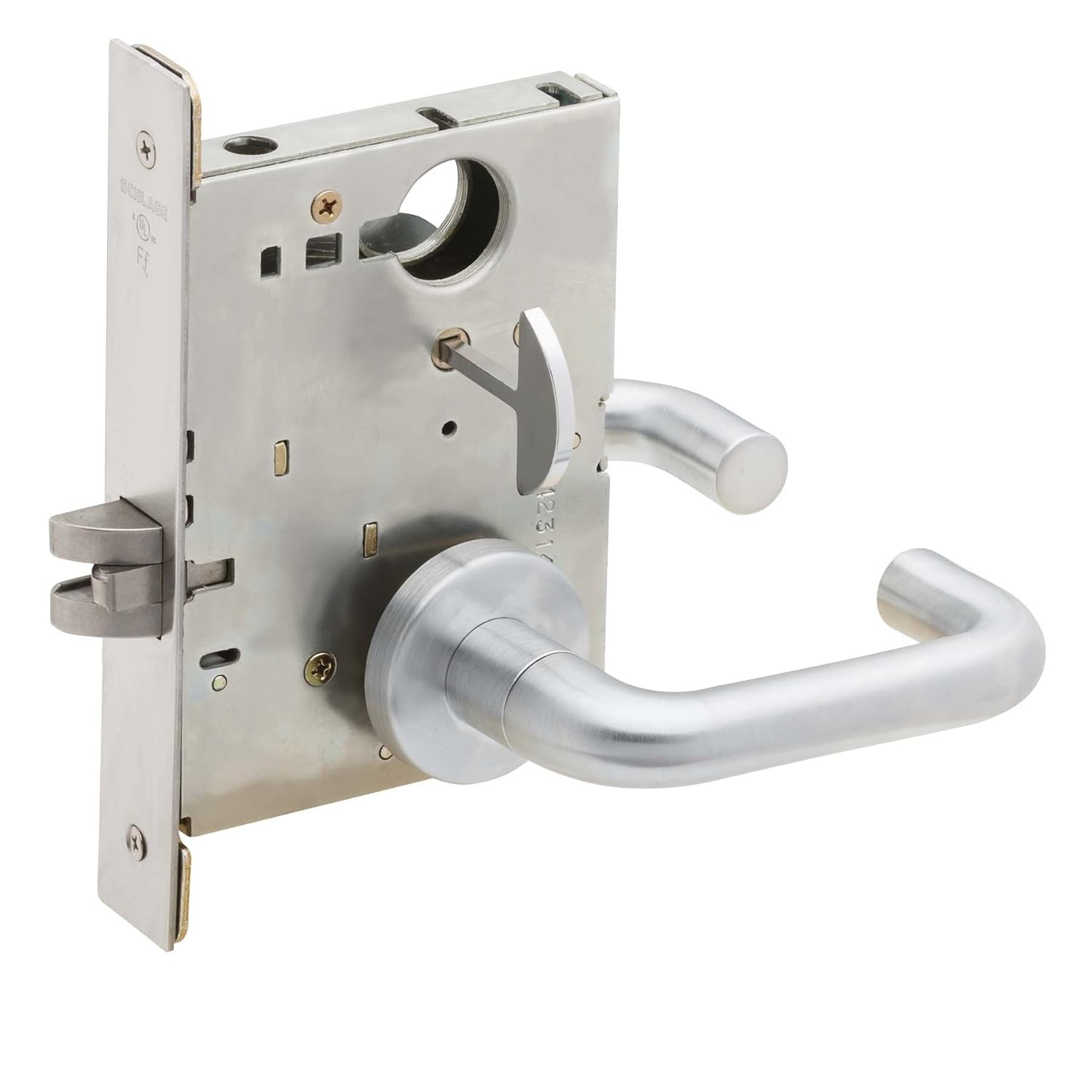 Satin Chrome Finish Schlage L9040 03A 626 Series L Grade 1 Mortise Lock