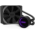 NZXT Kraken M22 120mm - RL-KRM22-01 - AIO RGB CPU Liquid Cooler - CAM-Powered - Infinity Mirror Design - Reinforced Extended Tubing - Aer P120mm PWM Radiator Fan (Included) Black