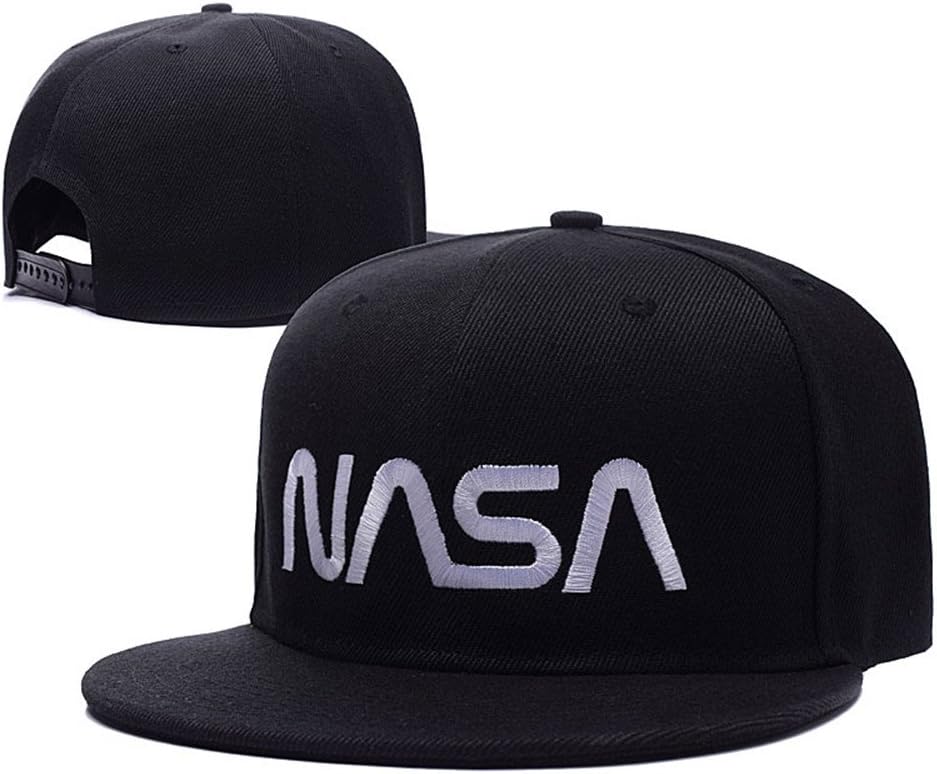 NASA Logo Adjustable Snapback Embroidery Hats Caps