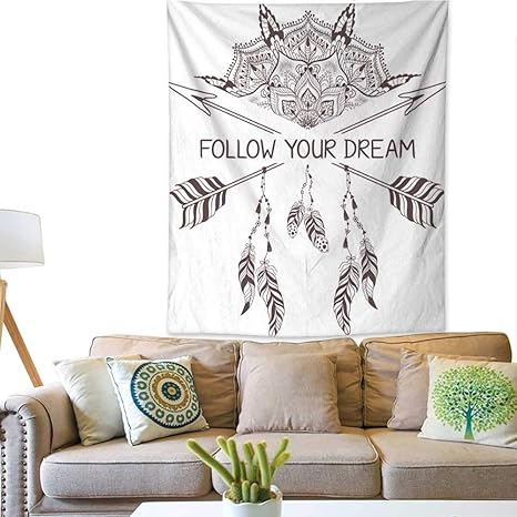 Amazon Co Jp 装飾タペストリー 手描き 白黒 レトロ テーブルランプ イラスト 70w X 93l Inch ホーム キッチン