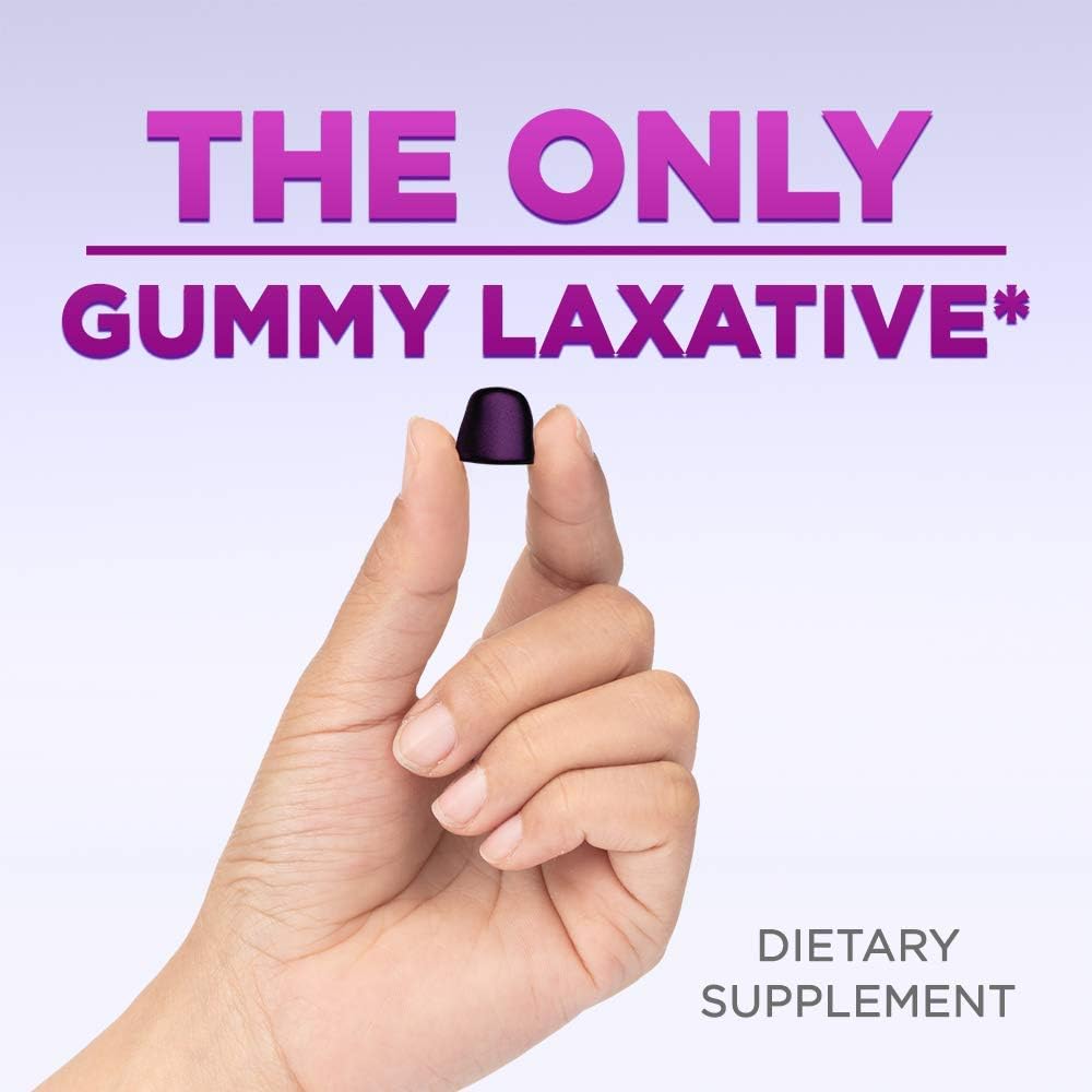 Senokot Laxative Gummies Dietary Supplement for Occasional Constipation Relief, Mixed Berry Flavor, 60 Count: Health & Personal Care