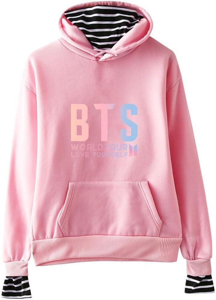 jin bts pink hoodie