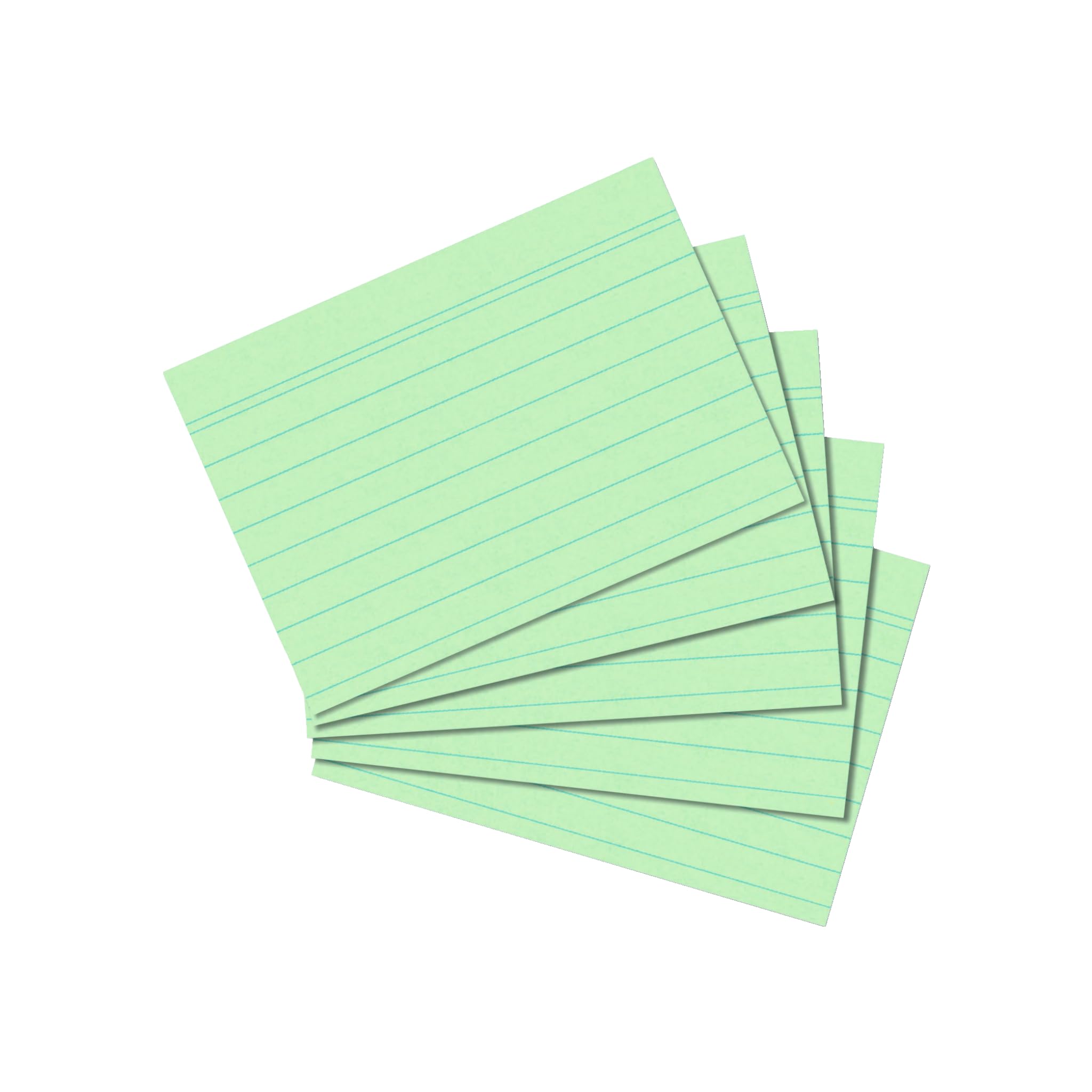 Herlitz A7 Index Cards - Green โ image 1