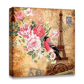 Famous Building Birds Flowers Pop up Painting Artwork...