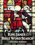 King James Bible Word Search (Christmas Edition) by PuzzleFast