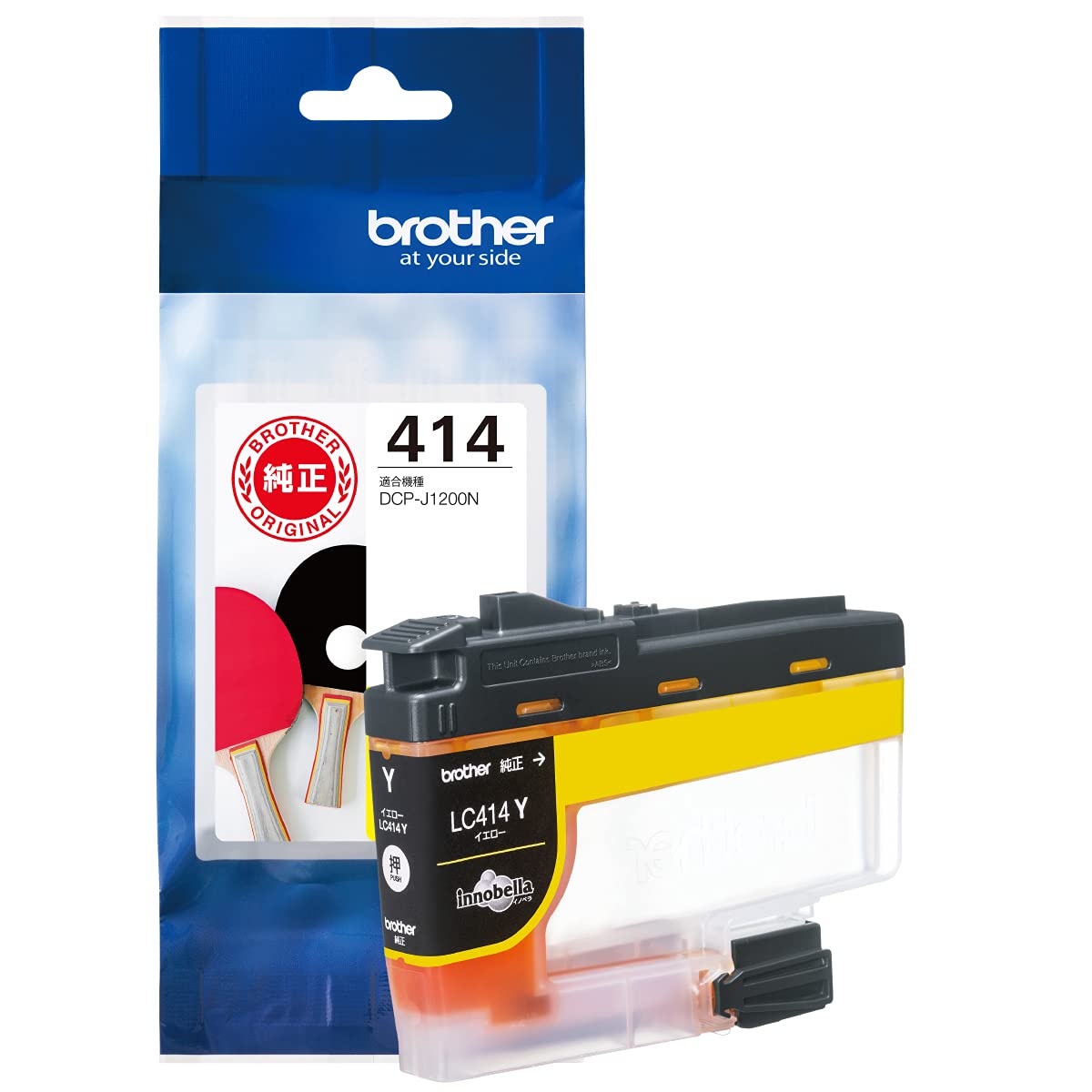 Brother LC414Y インクカートリッジイエロー 小 ブラザーの商品画像