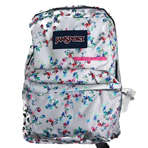 Jansport digibreak laptop backpack (multi grey floral h…