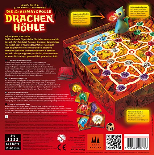 Schmidt Spiele Drei Magier Spiele 40875 - Die geheimnisvolle Drachenhöhle – Bild 3