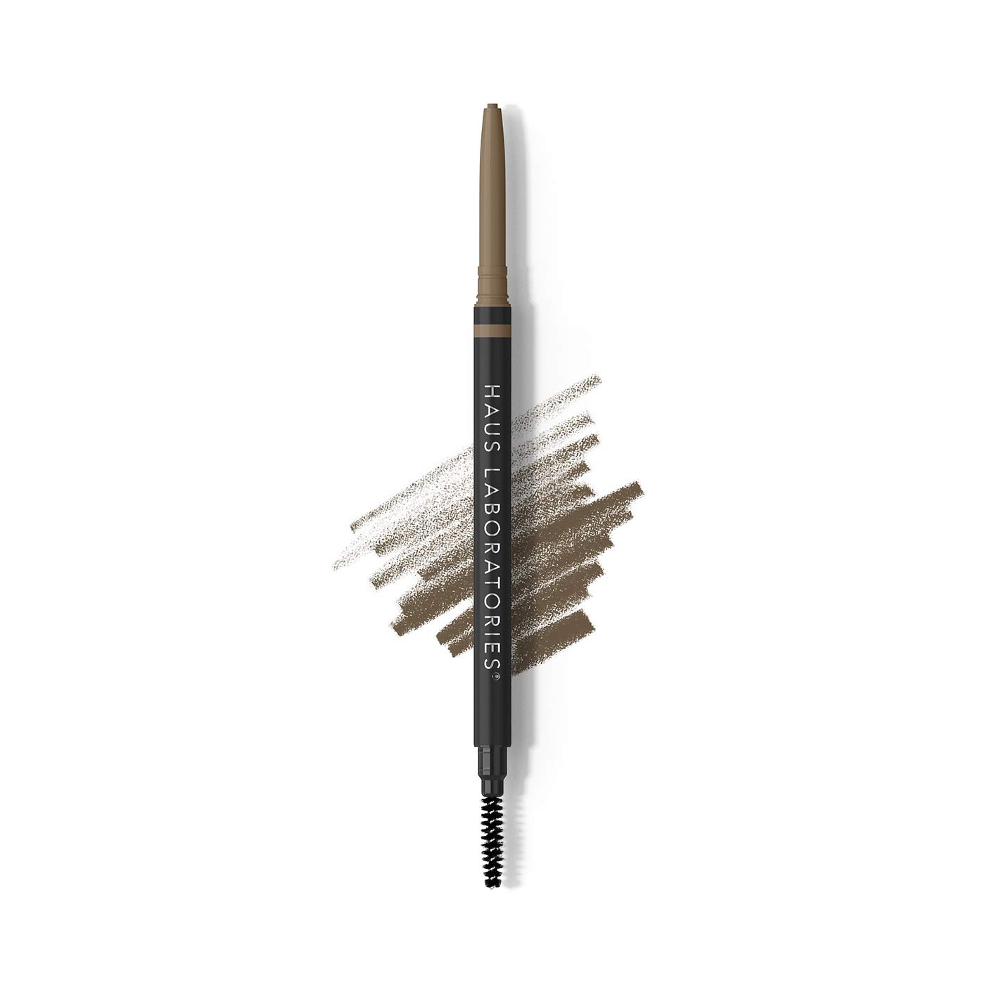 HAUS LABORATORIES By Lady Gaga: The Edge Precision Brow Pencil | Micro Eyebrow Pencil for Natural Hairlike Strokes, Defining & All Day Wear, Available in Black, Brown & More Shades | .002 Oz