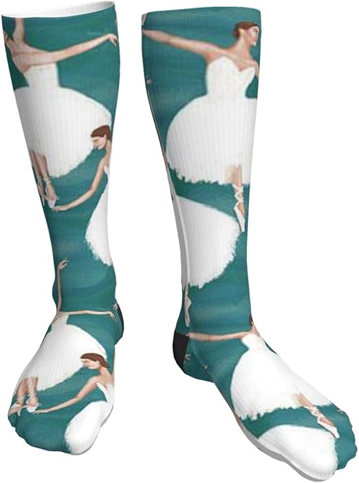 Ballet Dancer Soft Warm Calf Knee Socks Breathable Athletic