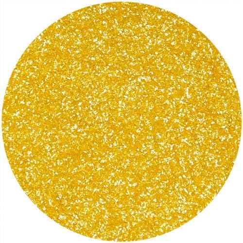 Natural Color Edible Witchery Glitter Sugar Free GMO Nuts Gluten Free (Gold)