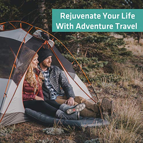 Trekology UL80 Aufblasbare Isomatte - Ultralicht, Kompakt und Bequem für Camping, Wandern und Backpacking - Image 3