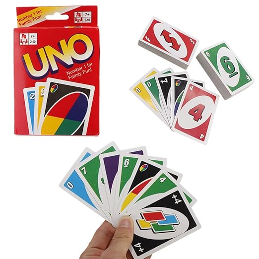 REALACC UNO Cartas Game Playing Cartas Game 108 Sheets