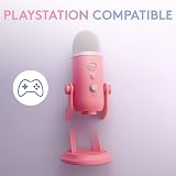 Logitech G Blue Yeti USB Microphone Pink - Condenser Microphone for PC/Mac view 7