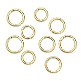 200pcs 8mm Top Quality Open Jump Rings