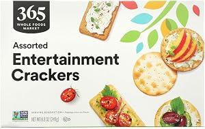 365 by Whole Foods Market, Assorted Entertaining Crackers, 8.8 Ounce