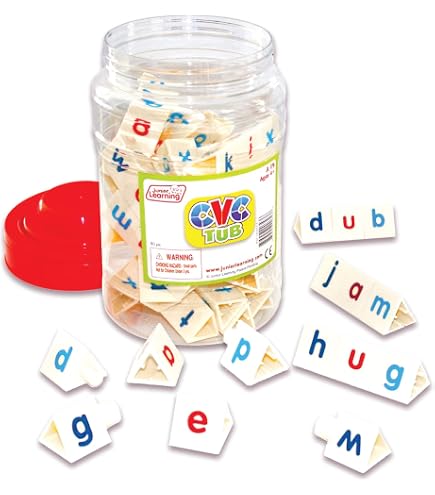 Cvc Puzzles Junior Learning CVC Toolbox - Phonics Word Building Kit ...