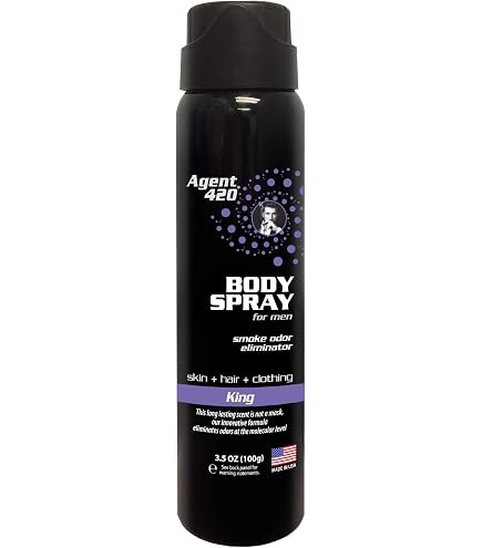 body spray for cigarette smoke Amazon.com : Agent 420 Cannabis & Cigarette Smoke Odor Body Spray for  Women, 3.5 oz — Eliminates Odors at the Molecular Level (Goddess) : Health  & Household