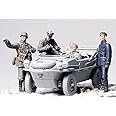 Tamiya 300035253 – 1:35 WWII Figurine Set, Swimmwagen Amphibious Car (4)