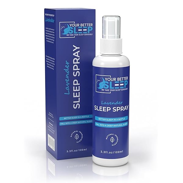 NATURAL SLEEP SPRAY WITH LAVENDER AND CHAMOMILE –...