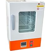 Sidawhope Electric Heating Constant Temperature Lab Incubator 22L 11X11X11Inch Chamber RT-70℃ 110V 60Hz Cabinet Incubator for Reptile Egg Bacterial Culture Seed Germination Medical Science