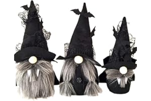 Halloween Plush Gnomes Decor, Swedish Nisse Scandinavian Plush Tomte Elf Dolls, Happy Halloween Faceless Doll Table Decor, Pu