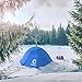Gonex Winter Camping Tent, 2 Person Backpacking Tent Waterproof Windproof Dome Tent for Snow and Cold for Camping Hiking Backpacking Mountaineering, Blue
