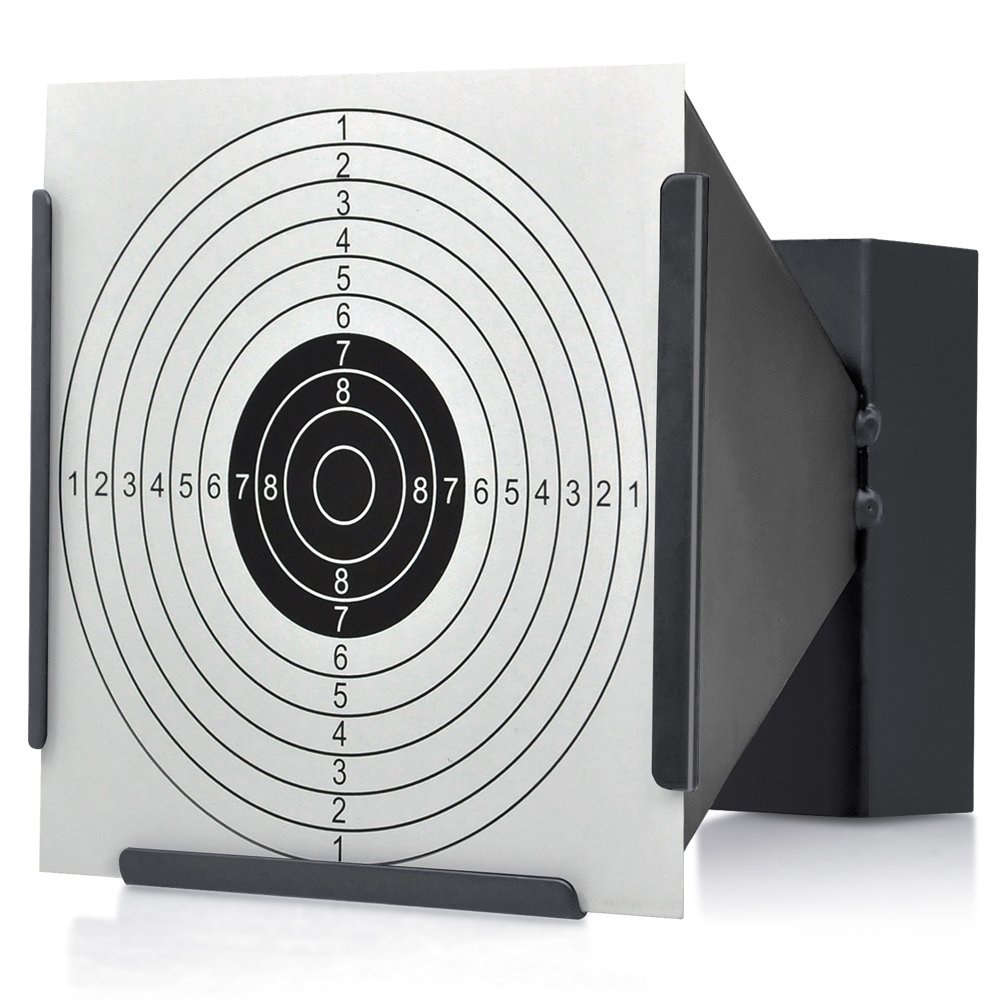14 * 14cm Target Holder + 100 Targets Air Rifle Pellet Trap Shooting Target