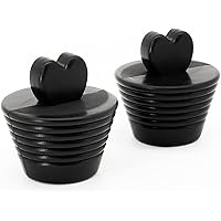 Bathtub Stopper, 2 Pack Universal Tub Stopper, Silicone Bathtub Stopper Bathtub Drain Stopper Plug for Kitchen Bathtub…