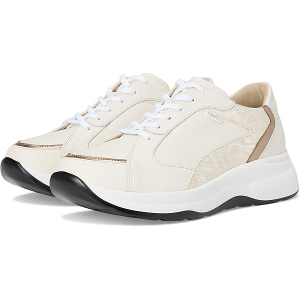 Chaussures Finn Comfort EMS En Cuir Blanc - Pointure 37,5 - À Lacets - Neuves Avec Boîte