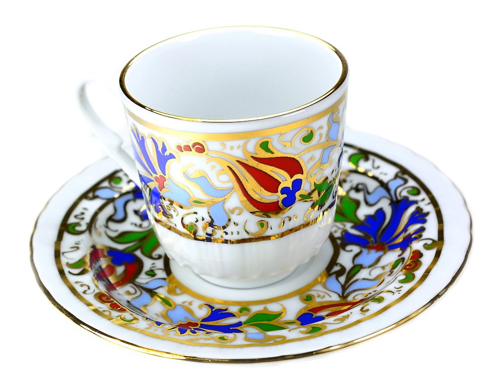 Turkish Porcelain Coffee Cup 1 Coffee Cup