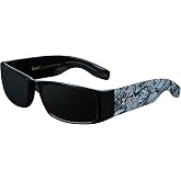 Locs Mens Hardcore Gangster Sunglasses Bandana Print