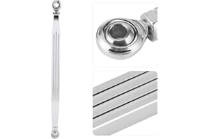 Shift Linkage,300mm Aluminum Alloy Motorcycle Gear Shift Linkage, Stripe Type Shift Linkage Rod Fit for Electra Glide Softail